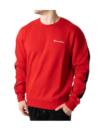 In den Einkaufswagen Champion Legacy Spliced Script Logo Print Sweatshirt "Red" Champion Legacy Spliced Script Logo Print Sweatshirt "Red"