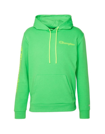 Champion Legacy Spray Neon Kapuzenpullover "Lime Green Flour"