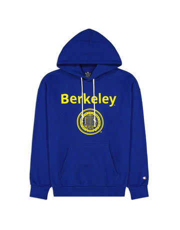 Champion Legacy University Cal Berkeley Logo Fleece Hoodie