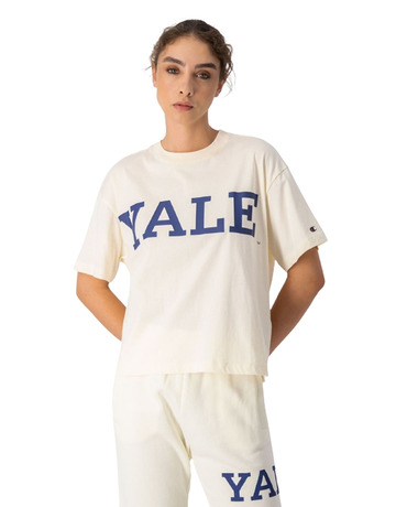 In den Einkaufswagen Champion Legacy University Yale Logo Baumwolle T-Shirt Champion Legacy University Yale Logo Baumwolle T-Shirt