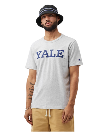Champion Legacy University Yale Logo Crewneck T-Shirt