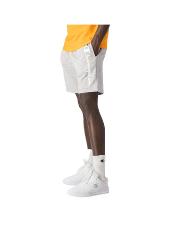 Champion Legacy Vertical Script Logo Pocket Shorts "Light Grey"