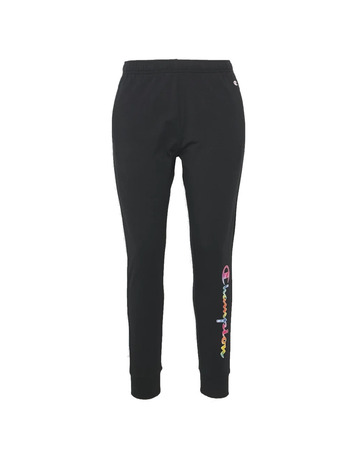 Champion Legacy Wm ́s Script Farben Logo Hose "Schwarz"