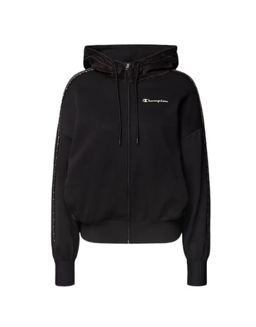 Champion Legacy Wmns Sport Kapuze voller Reißverschluss Sweatshirt "Black"