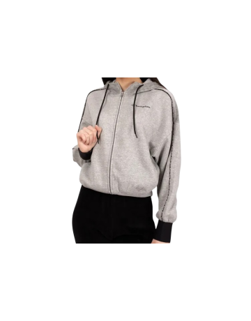 Champion Legacy Wmns Sport Kapuze voller Reißverschluss Sweatshirt "Grey"