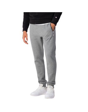 Champion Legacy Zipped Pocket Fleece Cuffed Joggers "Dark Grey"