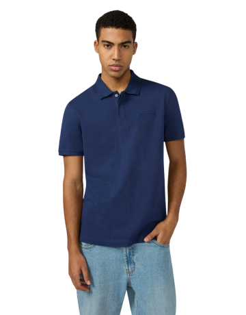 Champion Men’s Polo with Embroidered Logo "Cobalt Blue"