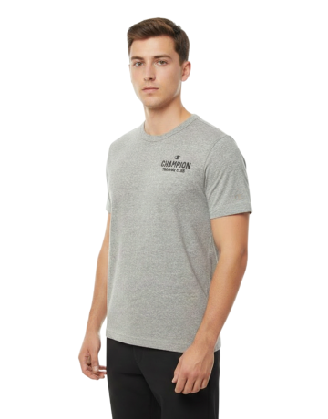 Champion Men’s Training Club Logo T-shirt "Heather Grey"