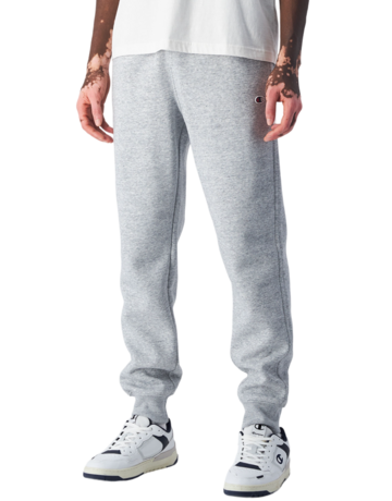 Champion Ribbed Manschetten Fleece Slim Fit Joggers "Light Grey"