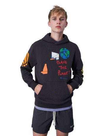Champion Rochester Future Care Kapuzenpullover "Lead Gray"