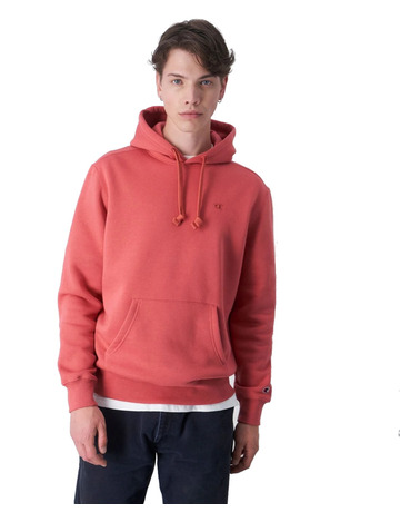 Champion Rochester Ton C Logo Fleece Hoodie "Red"