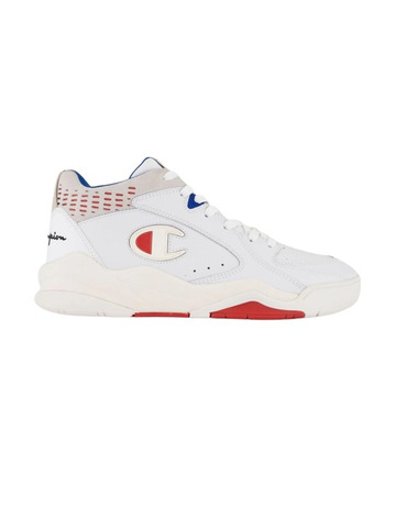 Champion Rochester Z90 Leder Mid Trainer "White-off-White"