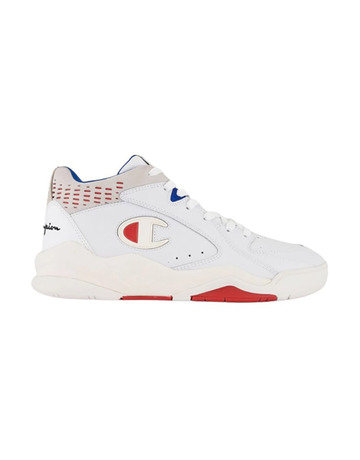 Champion Rochester Z90 Leder Mid Trainer "White-off-White"