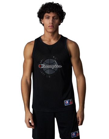 Champion Sport Lifestyle Basketball Mesh Tank Top "Schwarz"