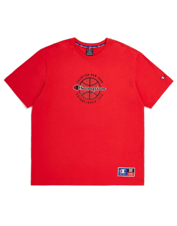 Champion Sport Lifestyle Basketball Stretch Baumwolle T-Shirt "Red"