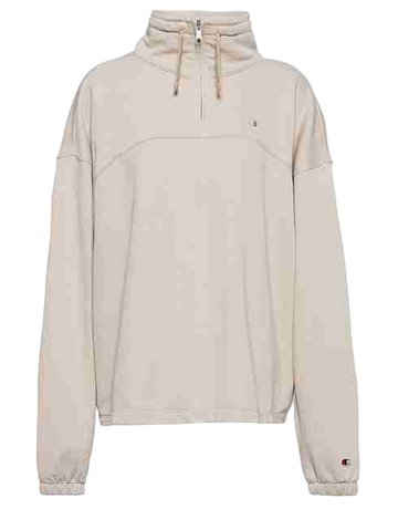 Champion Wmns Half Zip Sweatshirt "Beige"