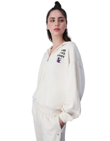 In den Einkaufswagen Champion Woman\'s Rochester Future Care Full-Zip Hoodie "Cream" Champion Woman\'s Rochester Future Care Full-Zip Hoodie "Cream"