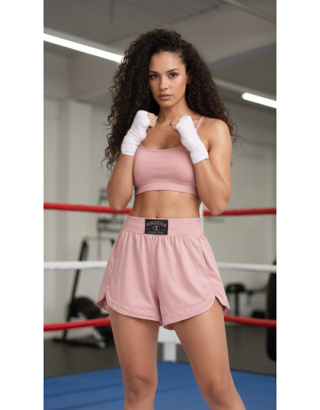 Champion Women’s Boxing-Inspired Shorts "light pink"