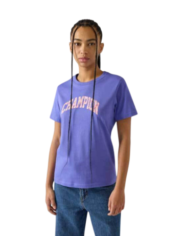 Champion Women's Graphic Logo Tee "Purple"