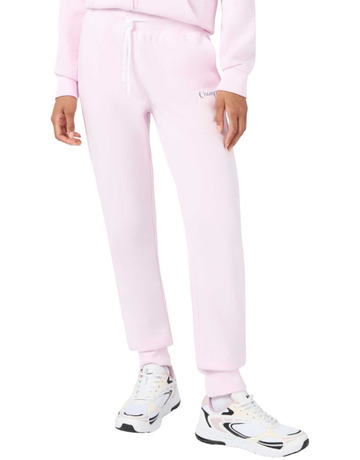 In den Einkaufswagen Champion Women's Script Logo Rib Cuff Jogger Pants "Pink" Champion Women's Script Logo Rib Cuff Jogger Pants "Pink"