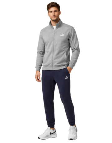 CHÀNDAL PUMA ESS Sweat Suit "Medium Gray Heather"