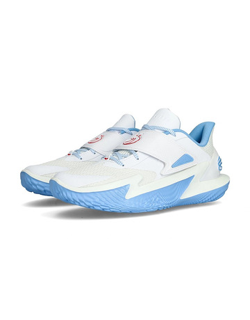 Curry De'Aaron Fox 2 Blue Flame "White/Blue"