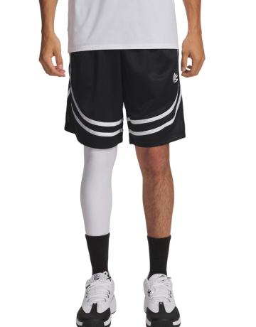 Short Basket Curry Hoops Signature "Black-White"