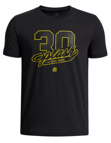 In den Einkaufswagen Curry Splash Wordmark T-Shirt "Black" Curry Splash Wordmark T-Shirt "Black"