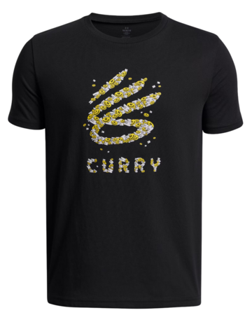 Curry Trend Boys' T-Shirt "Black"