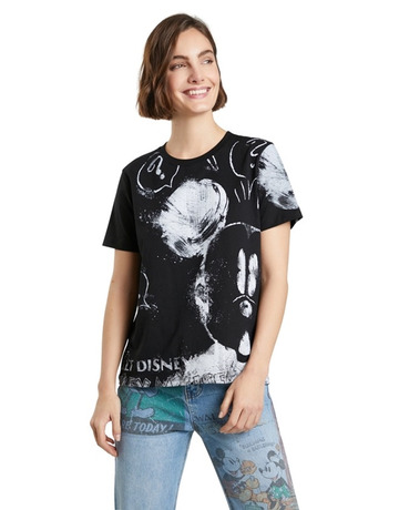 In den Einkaufswagen Desigual 100% Algodón Mickey Maus T-Shirt Desigual 100% Algodón Mickey Maus T-Shirt