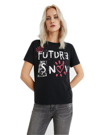 In den Einkaufswagen Desigual Future ist jetzt T-Shirt Desigual Future ist jetzt T-Shirt