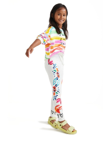 Desigual Girls Blumen Leggings