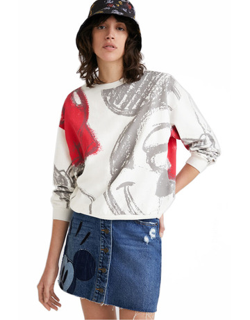 Desigal Mickey Mouse Graphic Sweatshirt