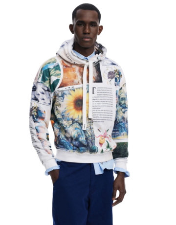 Desigual SUNFLOWER HOODIE  "Multicolor"