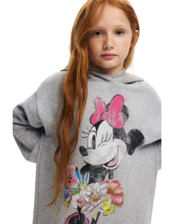 DESIGUAL VEST HOODIE MINNIE "Grey"