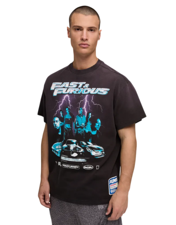 Puma x FAST & FURIOUS Relaxed Basketball Tee "Black"