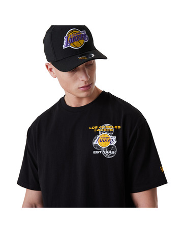 Neu Era NBA L.A. Lakers Basketball Graphic Tee "Black"