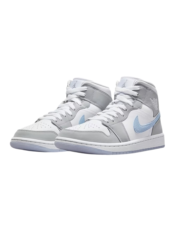 Jordan 1 Mid Wolf "Grey Aluminum" (Women's)