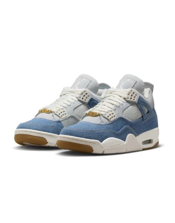 Jordan 4 Retro TEX Denim Worn Blue (Women's)