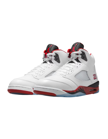 Jordan 5 Retro "Fire Red Black Tongue"