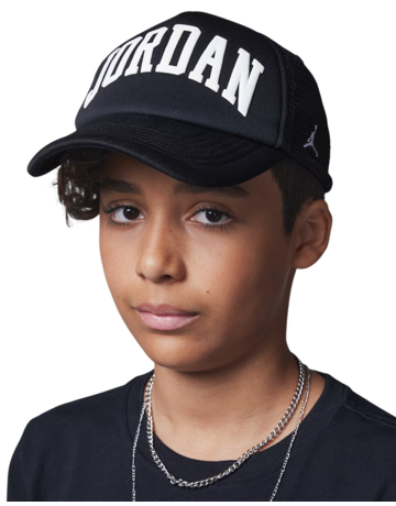 Jordan Big Kids JDB Jan Foam Trucker Hat "Black"
