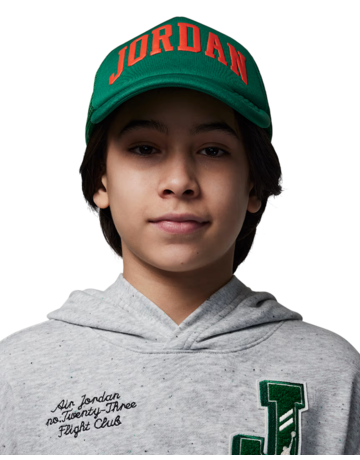 Jordan Big Kids JDB Jan Foam Trucker Hat "Pine Green"