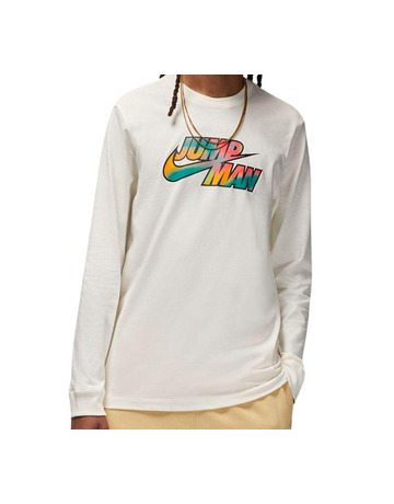 Jordan Flight MVP Long Sleeve Crew "Sail"