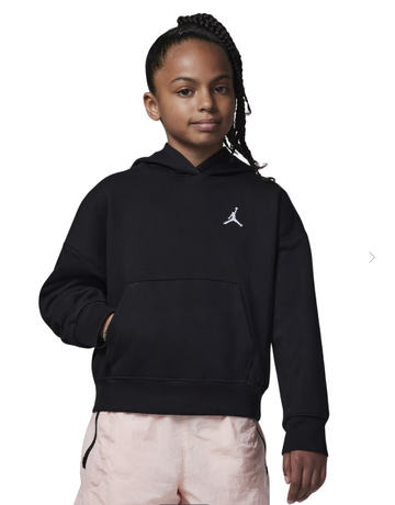 In den Einkaufswagen Jordan Girls Brooklyn Essentials Pullover Hoodie "Black" Jordan Girls Brooklyn Essentials Pullover Hoodie "Black"