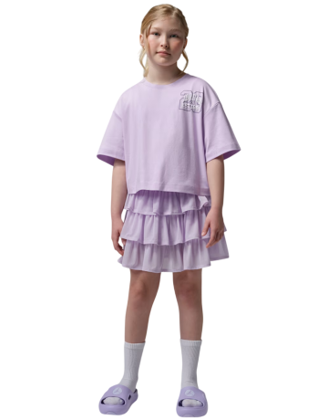 Jordan Girls JBG Secret Diary Tulle Skort "Violet Mist"