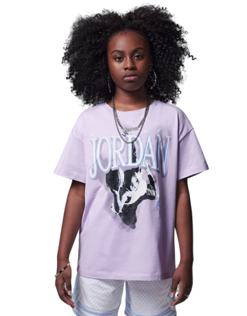Jordan Girls JDB Soar Oversize Graphic T-Shirt "Doll"