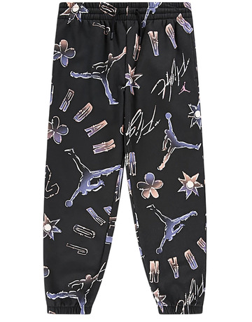 Jordan Girls JDG 23 Throwback SS Fleece Joggers "Black"