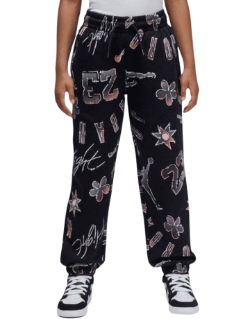 Jordan Girls JDG 23 Throwback SS Fleece Joggers "Black"