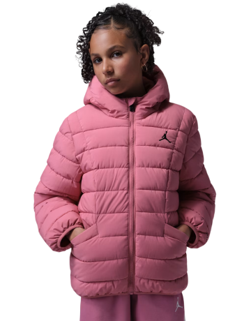 Jordan Girls Midweight Active Puffer Jacket "Desert Berry"