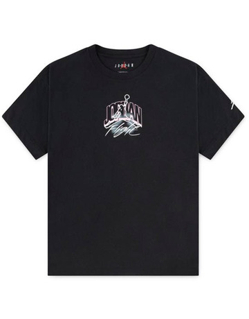 Jordan Girls MJ Back Stretch SS Tee "Black"